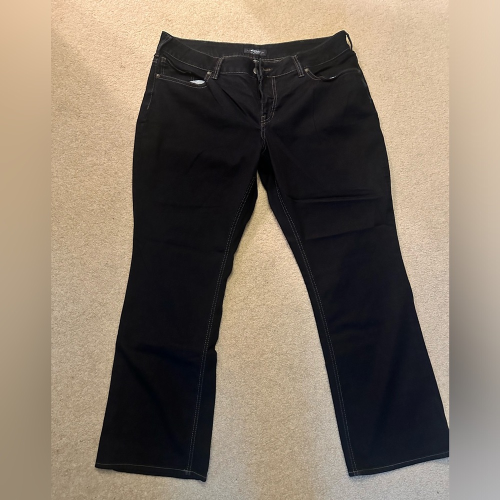 Silver Slim Boot Jean